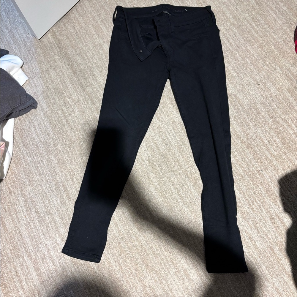 American Eagle Outfitters Super Stretch Black Jeans